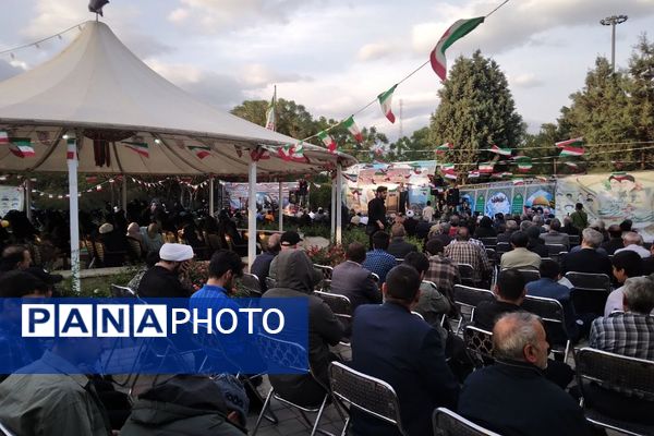 یادواره ۲۷۰ شهید  در مقبره شهید گمنام بوستان حضرت ام البنین(س) ناحیه یک شهرری