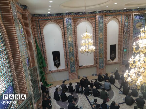 دل هایی غرق در عزا در مراسم ظهر تاسوعا حسینی