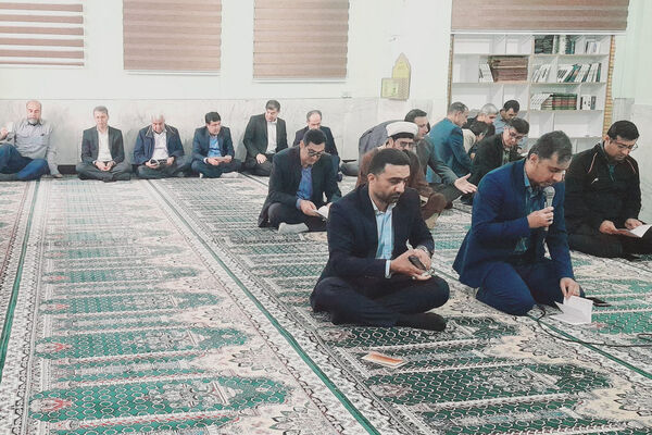زیارت عاشورا در اداره‌کل آموزش و پرورش استان بوشهر