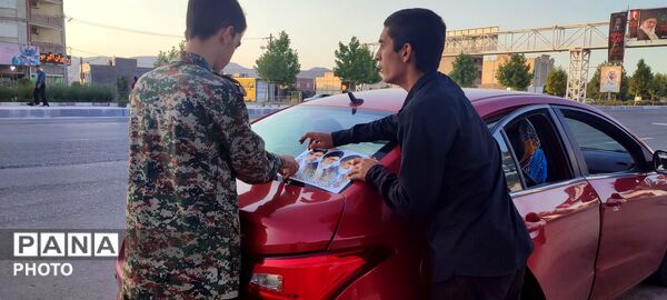 برپایی ایستگاه صلواتی آموزش و پرورش شهرستان سملقان 