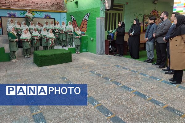 افتتاح اتاق پژوهش در دبستان نیلوفر رفیعی ناحیه دو شهرری 