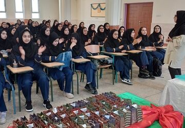جشن جوانه‌ها در دبیرستان فرزانگان شهدای مدافع حرم ملارد شروعی پرشور برای سال تحصیلی جدید
