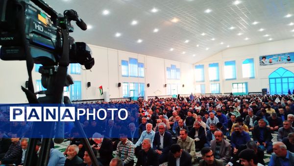 اقامه نماز عید سعید فطر در مصلی امام خمینی (ره) لنده