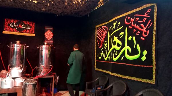  برپایی موکب و چایخانه جوانان مهدوی (عج) در شهرستان نیشابور