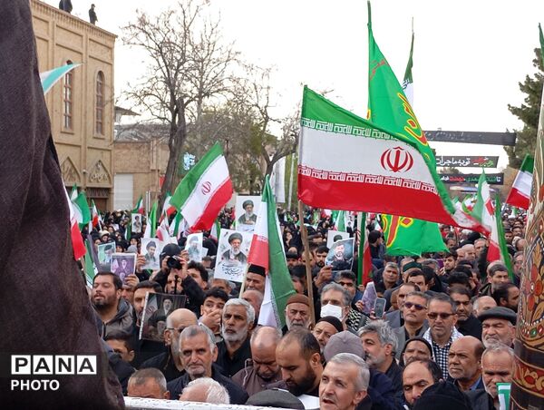 مردم‌شهرستان‌نیشابور باری‌دیگر‌حماسه‌آفریدند 