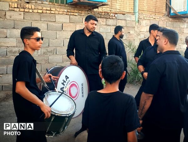 شهداد غرق در شور حسینی