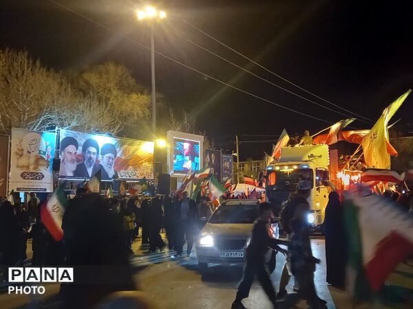 عطر رضوی در موج پنجاه و پنجمین شب اجتماع مردم شریف دلفان