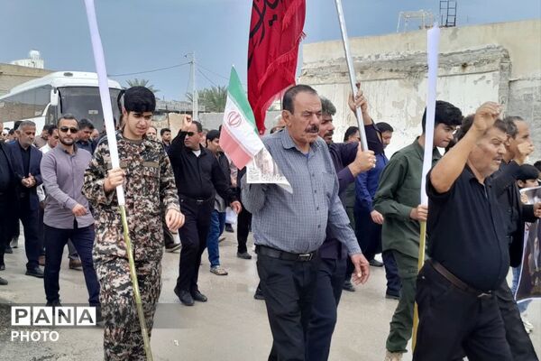 حضور فرزندان انقلاب بیرم در راهپیمایی روز قدس