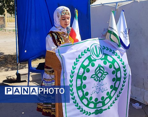 برپایی موکب سازمان دانش‌آموزی در شهرستان سملقان