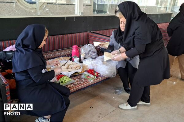  اردوی تفریحی دانش‌آموزان هیات امنایی فرزانگان در دهکده تفریحی