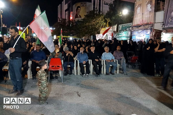 دلنوشته‌های عزاداران در موکب فرهنگیان شیروان