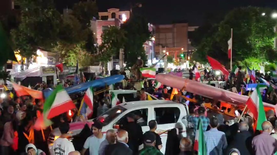 نمایش پهپاد شاهد ۱۳۶ در ساوجبلاغ