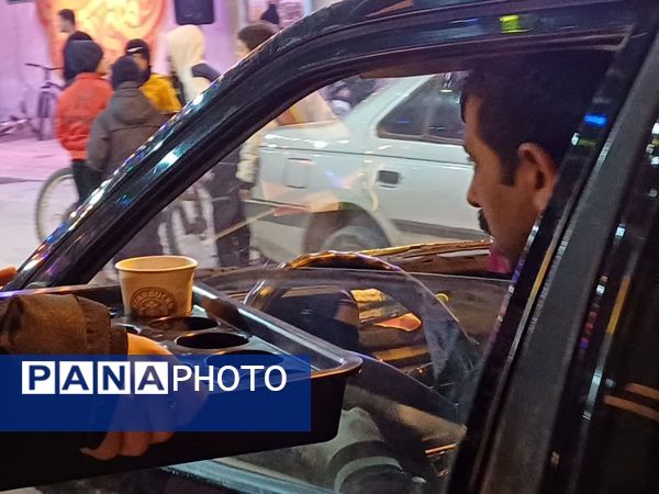 موکب پذیرایی به‌مناسبت اعیاد شعبانیه و دهه فجر 