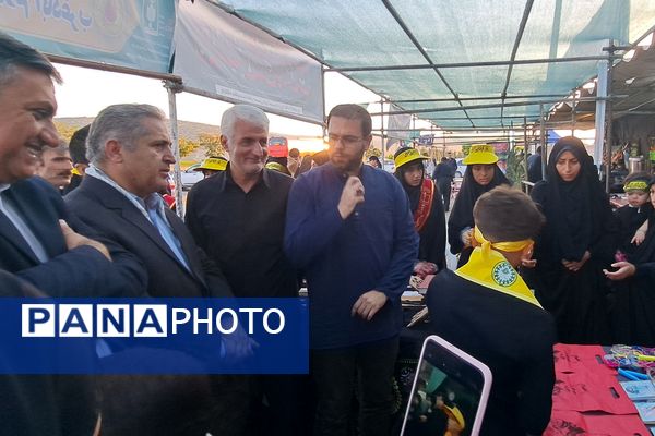 بازدید قائم مقام سازمان دانش‌آموزی کشور از مواکب استان کرمانشاه 