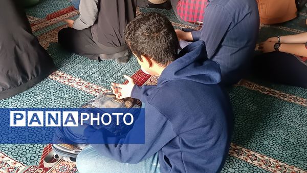 زیارت عاشورا به‌مناسبت وفات حضرت معصومه (س) در نیشابور 