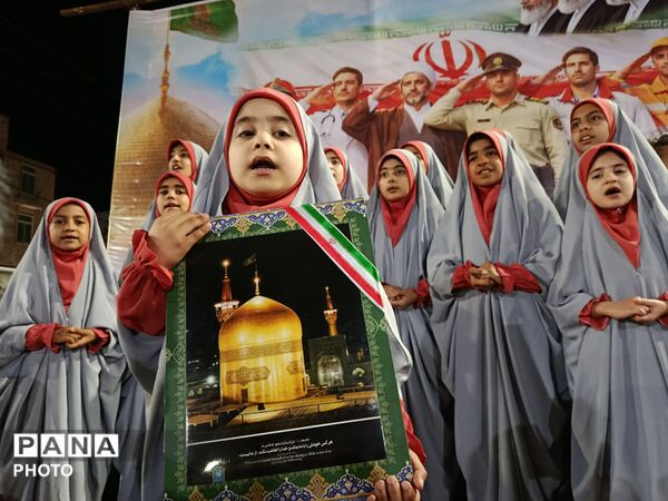 سرخس در شصتمین شب حماسه و میلاد امام رضا«ع» ؛ رزمایش «جان‌فدای ایران»