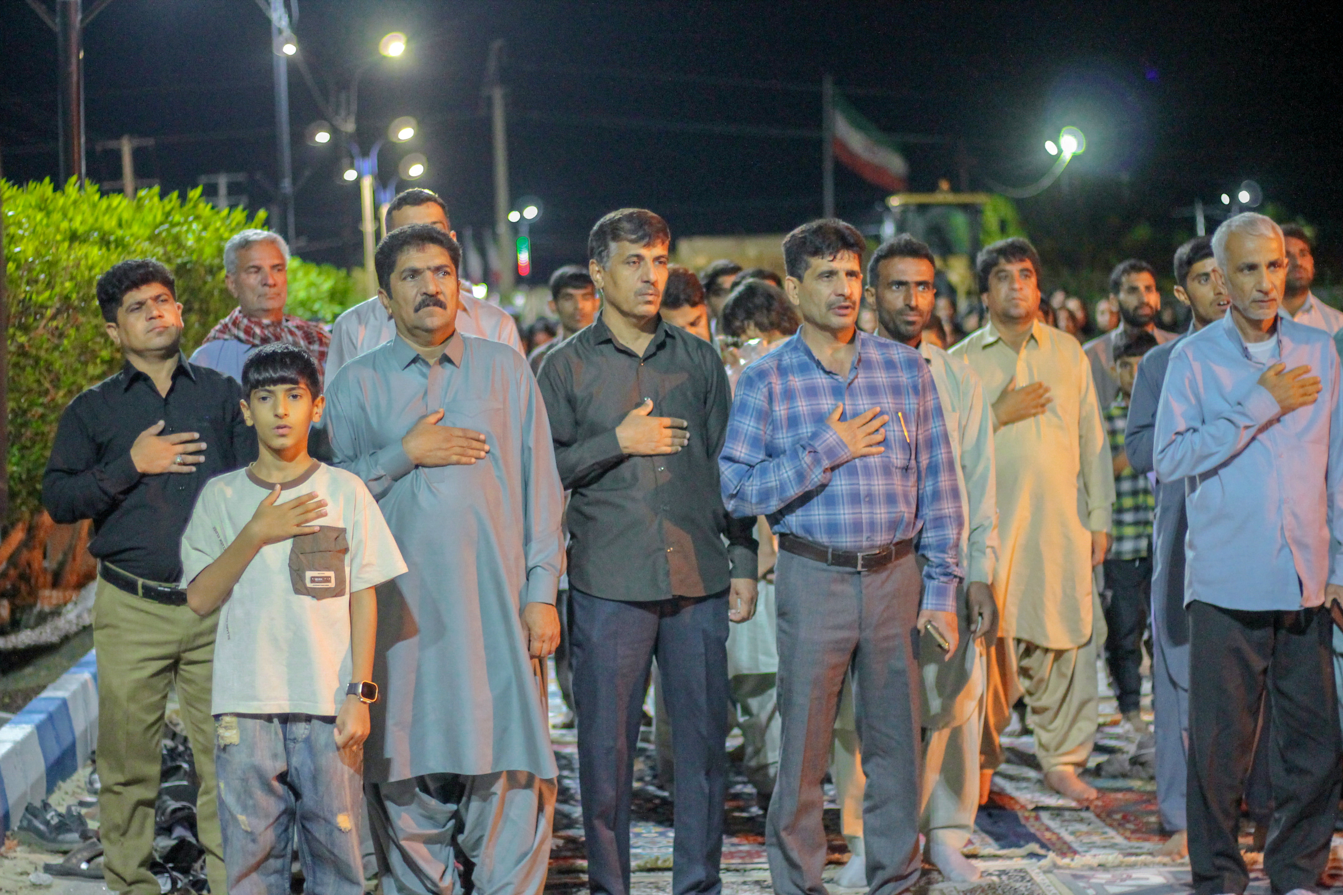 سال جدید در کنار شهدای گمنام