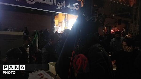 گذری بر موکب مردمی شهید مصطفی صدر زاده در یازدهمین شب از سال ۱۴۰۵