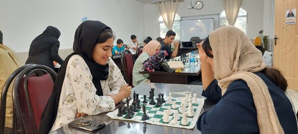 برگزاری مسابقه شطرنج در کانون فرهنگی تربیتی شهید مطهری آشخانه 