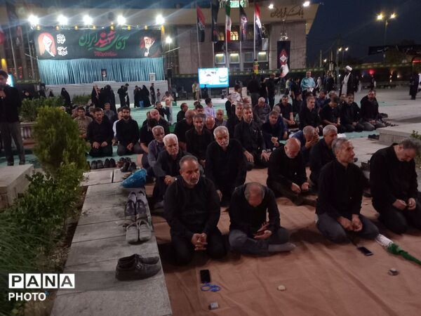 فریادِ سرخِ همدان در بدرقه شهید