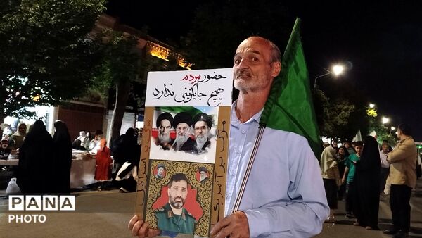 هشتاد و پنجمین شب از شب های مقاومت نیشابور در قاب پانا 