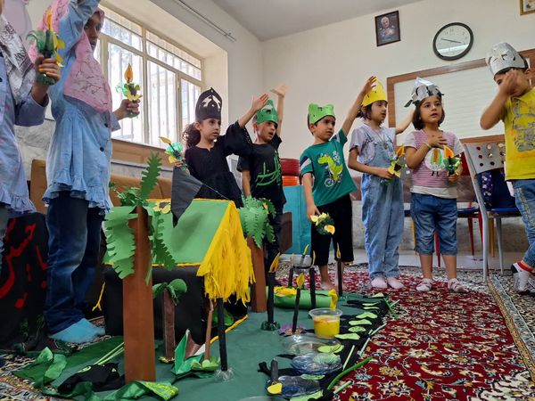 اندر احوالات کودکان کوچک دارالقرآن امام علی(ع) 