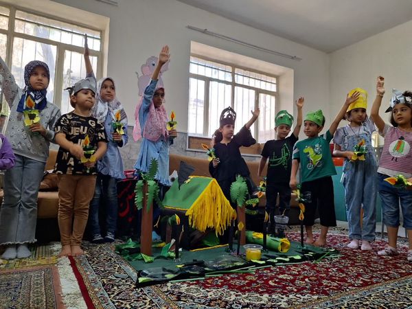 اندر احوالات کودکان کوچک دارالقرآن امام علی(ع) 