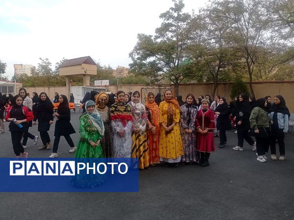 زنگ ورزش در دبیرستان نسیبه با حال و هوای المپیادی