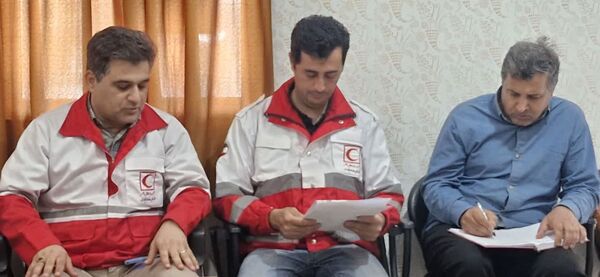 نشست آمادگی اعزام دانش‌آموزان به المپیاد استانی هلال احمر