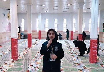 افطاری در مدرسه مهر فرصتی برای همبستگی و دوستی
