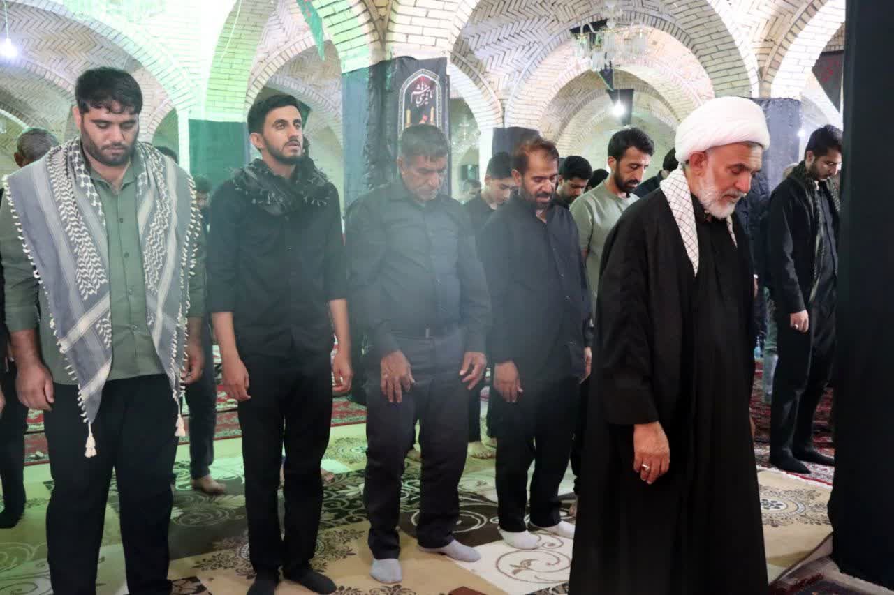 مراسم عاشورای حسینی در شهرستان قلعه‌گنج