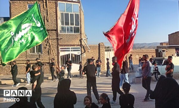 مراسم عاشورای حسینی در روستای گرجائی