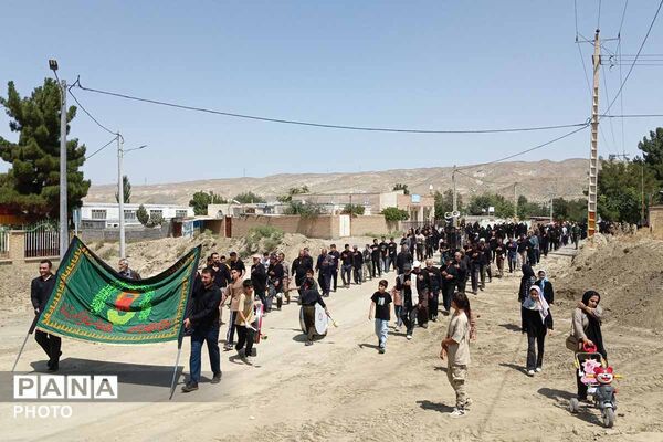 عزاداری شهرستان راز جرگلان در شهادت امام رضا (ع)