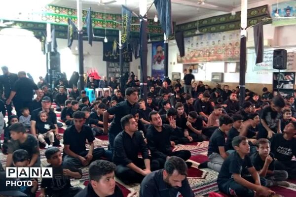 سوگ تاسوعا در آستان مقدس امامزاده سید عبداللهِ بلیان