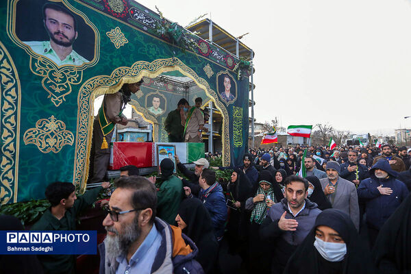 تشییع شهدای امنیت تهران - 4
