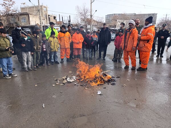 راهپیمایی ۲۲ بهمن در آشخانه