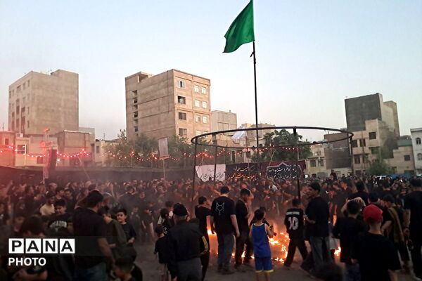 سوگ خیمه ها وقتی شعله های آتش داستان رنج کربلا را روایت می کنند