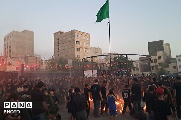 سوگ خیمه ها وقتی شعله های آتش داستان رنج کربلا را روایت می کنند
