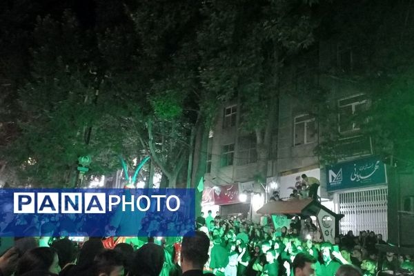 حرکت نمادین کاروان اسرای کربلا در دماوند