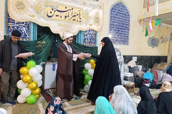 مراسم اختتامیه اعتکاف دانش آموزی در ناحیه دو شهرری 