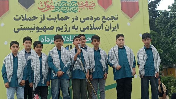 تجمعات پرشور مردم شهرستان محمودآباد برای عملیات وعده صادق۳