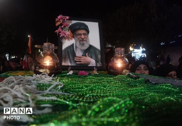 استمرار بی‌پایان در نیشابور؛ شب صد و بیست و هشتم عزای رهبر شهید_2