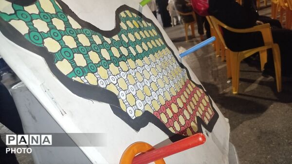 تجدید عهد کودکان فرهنگیان در صد و هشتاد و چهارمین شب شهادت رهبر امت اسلام