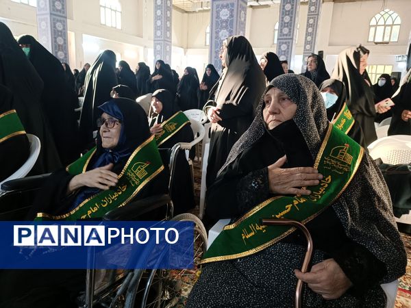 آیین گرامیداشت وفات حضرت ام البنین(س) و تکریم مادران و همسران شهدای شهرستان قدس