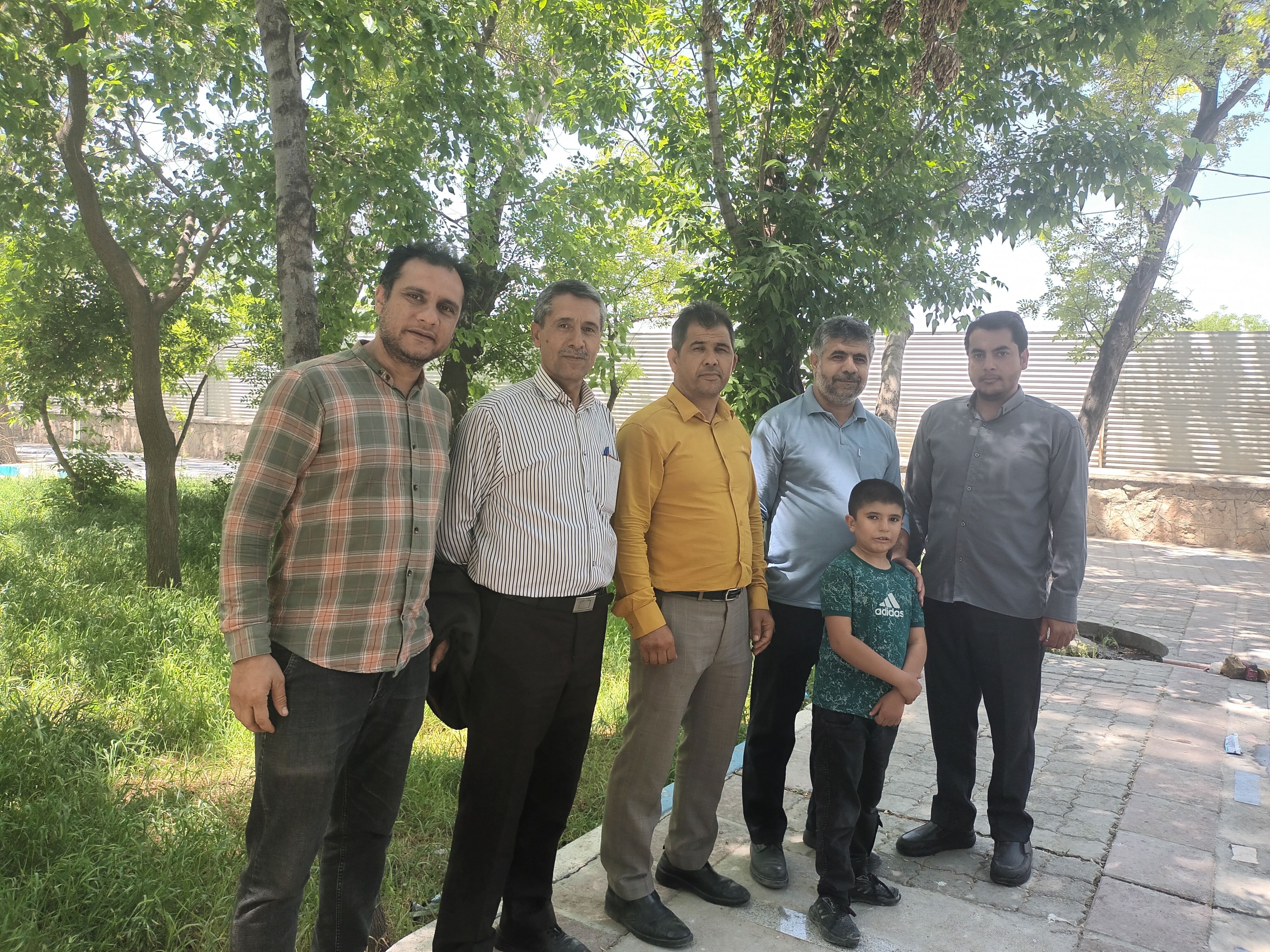 اردوی دانش‌آموزان مدرسه پسرانه مبین در پارک جنگلی شیروان