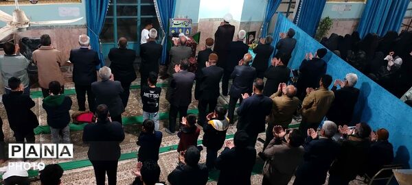 تحویل سالی معنوی در روستای نقاب خلیل آباد