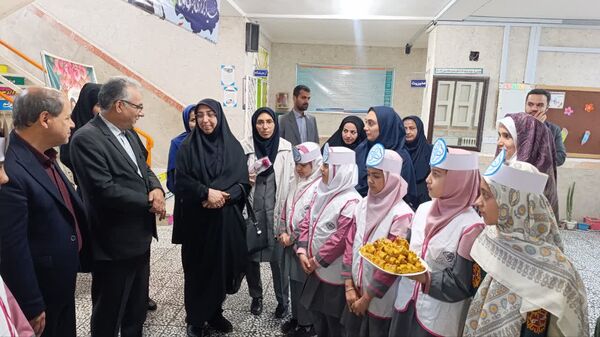 افتتاحیه اتاق بهداشت در دبستان دخترانه شاهد بندرترکمن