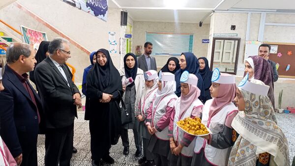 افتتاحیه اتاق بهداشت در دبستان دخترانه شاهد بندرترکمن