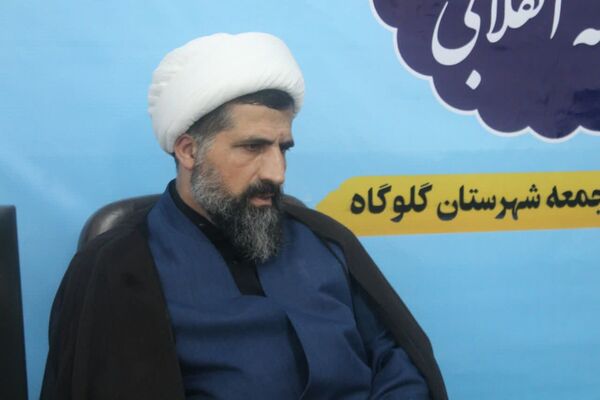 تجدید میثاق مدیر آموزش و پرورش گلوگاه با شهدا و دیدار با امام جمعه شهرستان 