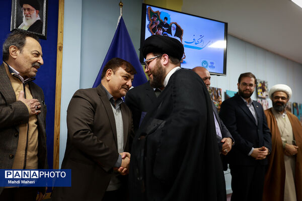 افتتاح نگارخانه و تحریریه دانش‌آموزی خبرگزاری پانا